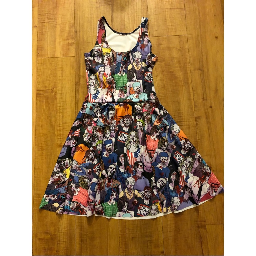 Black Milk Clothing Zombie Nation Skater Dress